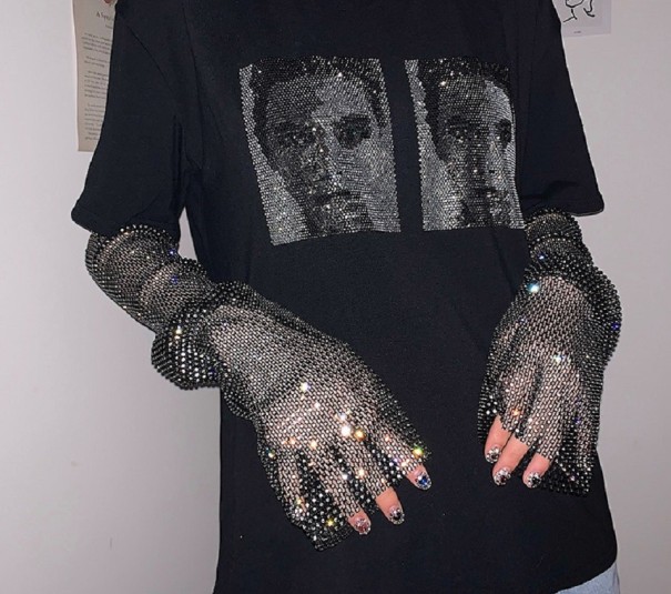 Ladies' Sequin T-Shirt A784 1