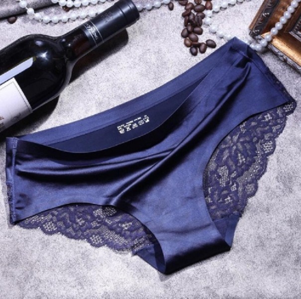 Ladies' Sexy Knickers A771 dark blue M