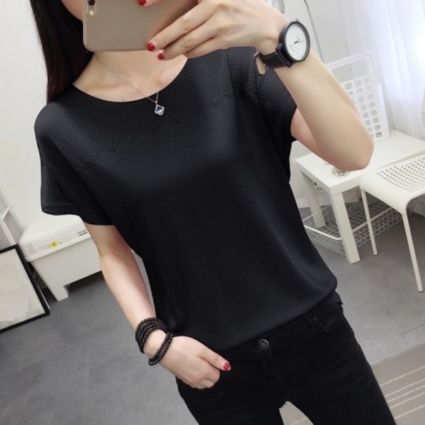 Ladies' Short Sleeve T-Shirt black