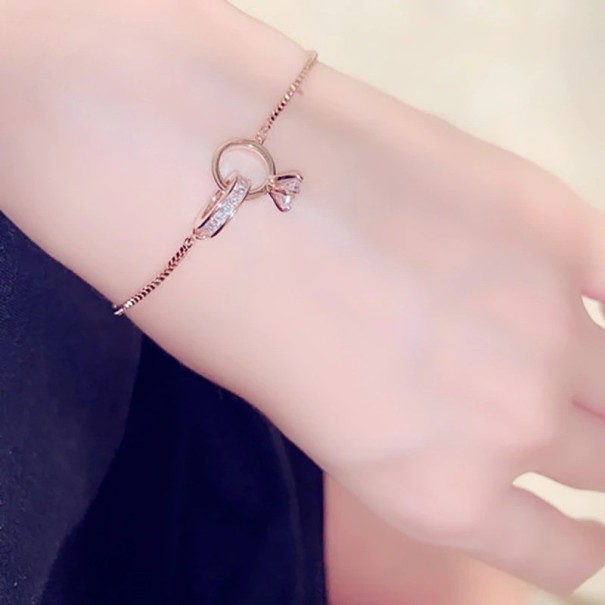 Ladies' Sparkling Bracelet P14 gold