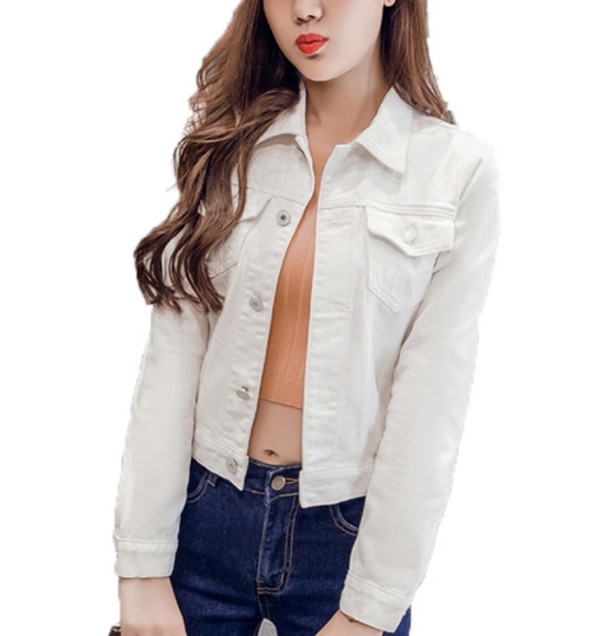 Ladies' Spring Jacket J2326 white M