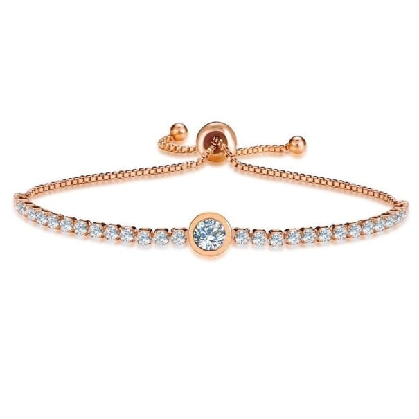 Ladies' Stone Bracelet H121 gold