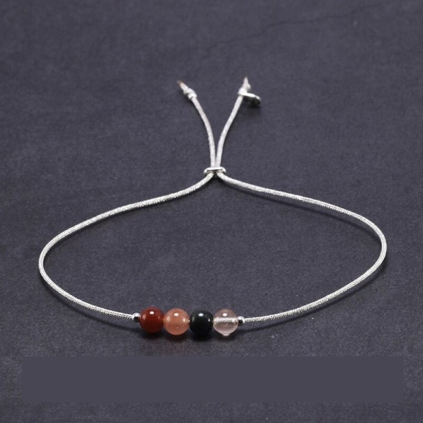 Ladies' String Bracelet with Beads A1663 2