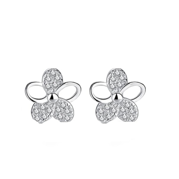 Ladies' Stud Earrings Flowers G823 1