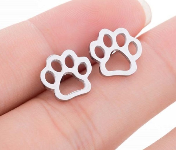 Ladies' Stud Earrings G116 old rose 3