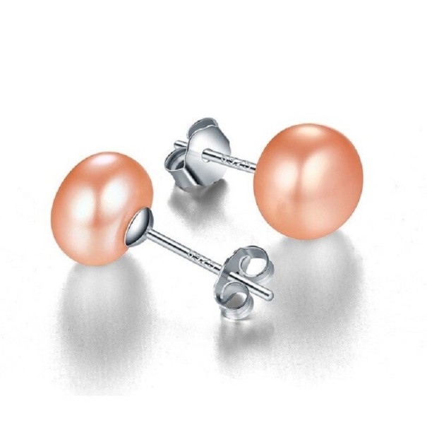 Ladies' Stud Earrings G584 light pink