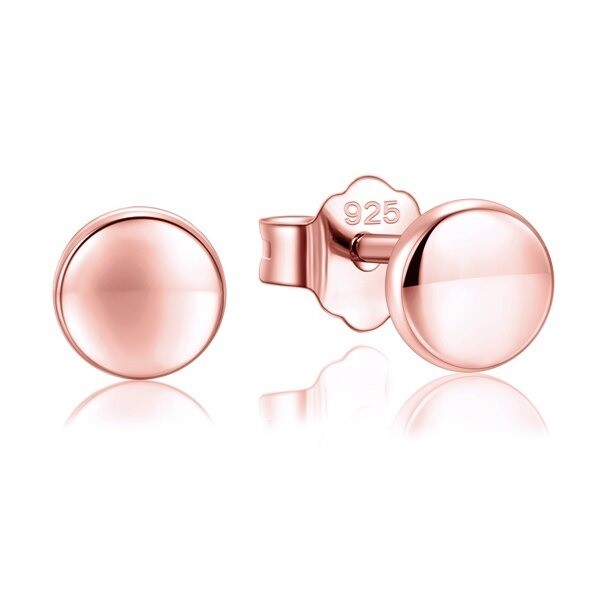 Ladies' Stud Earrings R63 old rose 1