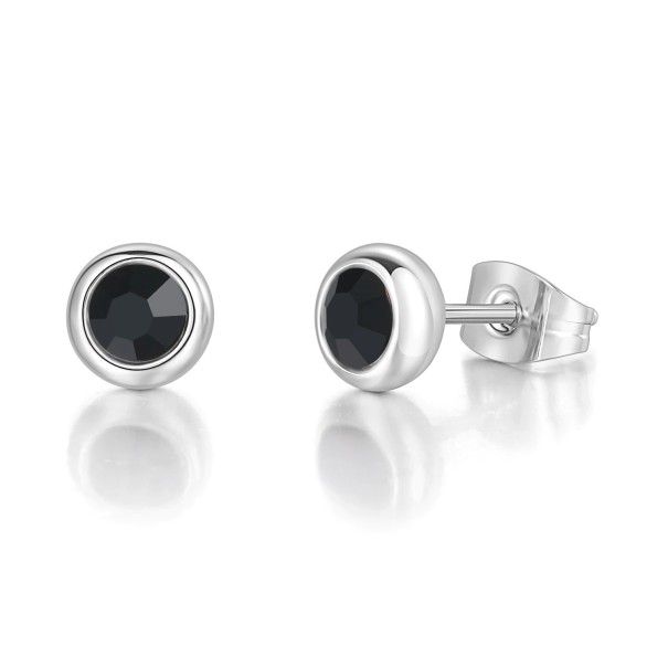 Ladies' Stud Earrings with Zircon H862 10