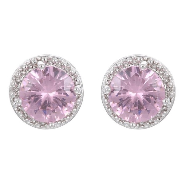 Ladies' Stud Earrings with Zirconia G465 3
