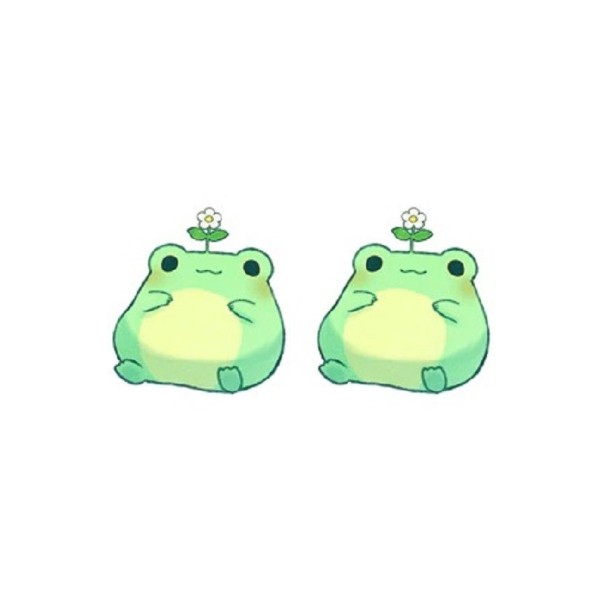 Ladies' Stud Frog Earrings 4