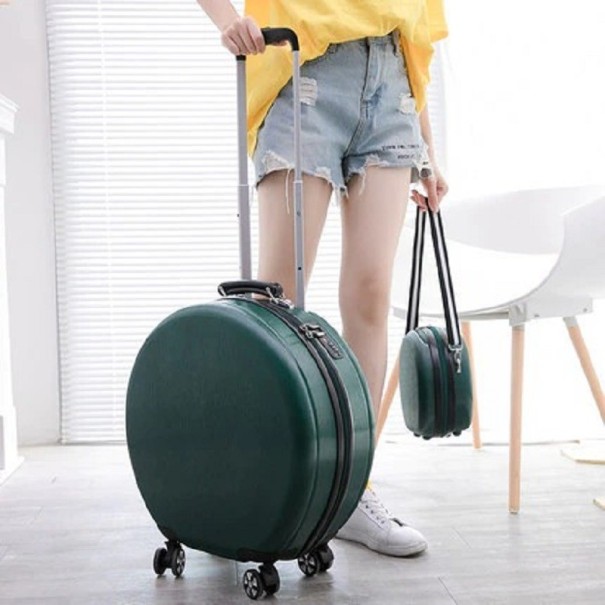 Ladies' Suitcase T1168 dark green