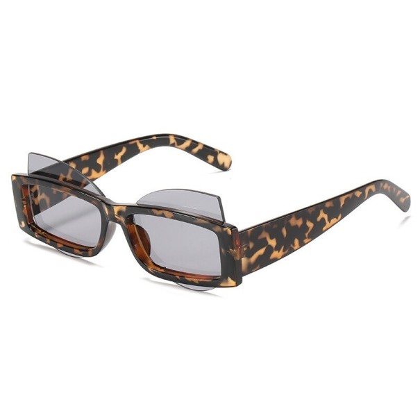 Ladies' Sunglasses E1684 leopard print