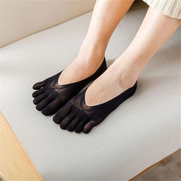 Ladies' Toe Socks black