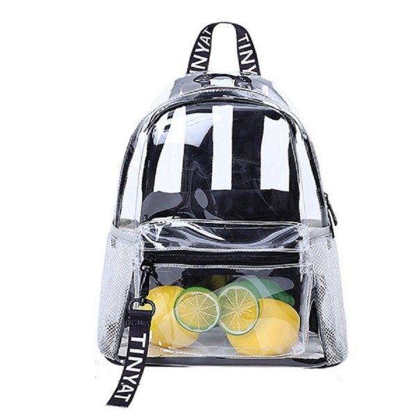 Ladies' Transparent Backpack Transparent