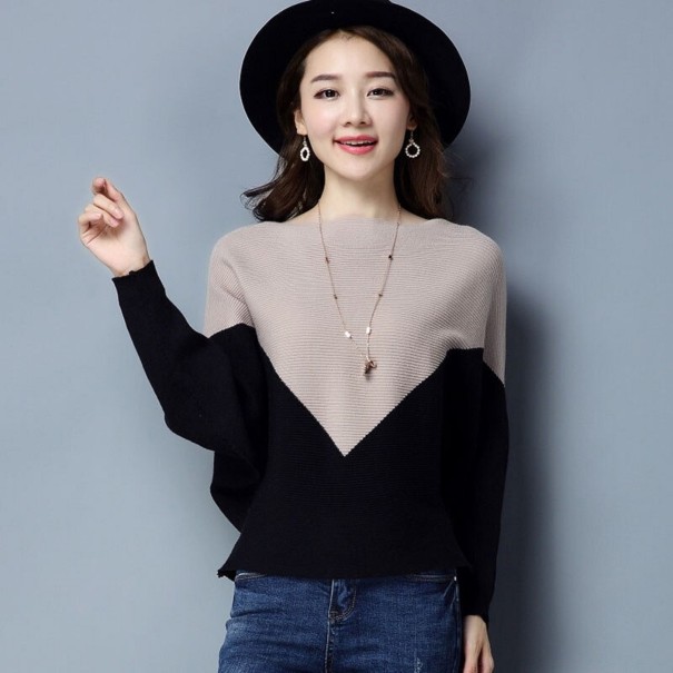 Ladies' Two-Tone Sweater G371 2