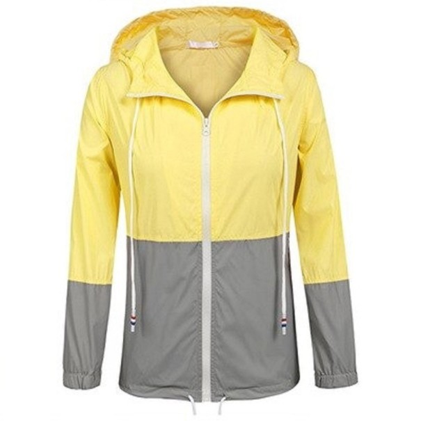 Ladies Waterproof Jacket P2135 yellow S