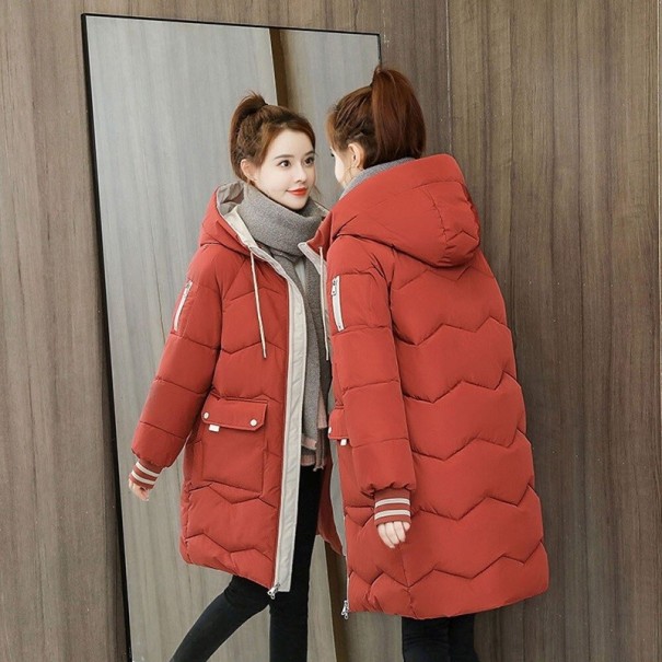 Ladies' Winter Jacket P1554 coral XL