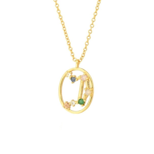 Ladies' Zodiac Sign Necklace D391 7
