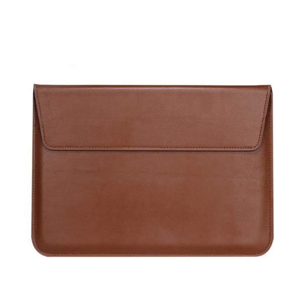Læderetui til MacBook, Huawei 13 tommer, 35 x 24,5 cm brun