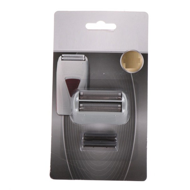 Lames de rechange pour rasoir Andis Lames flottantes interchangeables pour tondeuse à cheveux et à barbe Têtes de rechange avec lames 2 pièces argenté