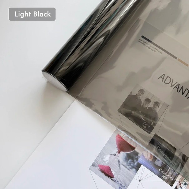 Lámina para faros 30x120 cm 1 rollo Lámina de vinilo para faros Faros traseros Autoadhesiva Decoración y protección Colores Mate Oscuro Negro claro Transparente negro claro