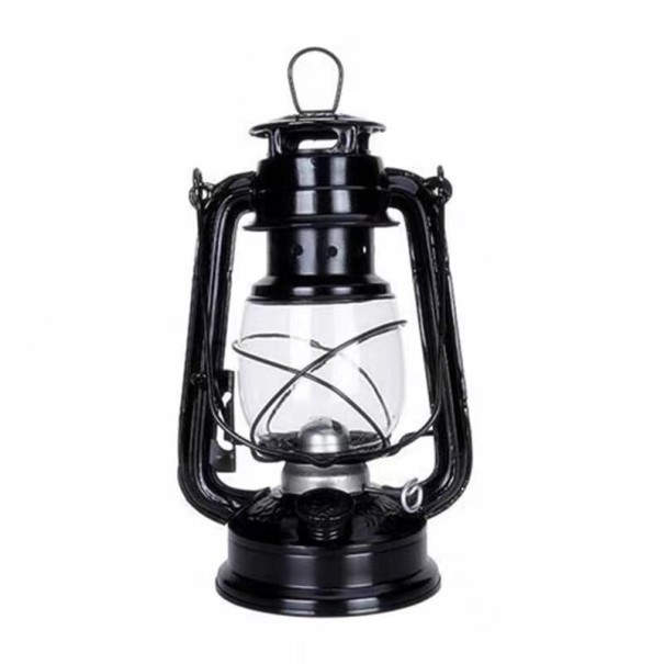 Lampa cu kerosen 25 cm negru