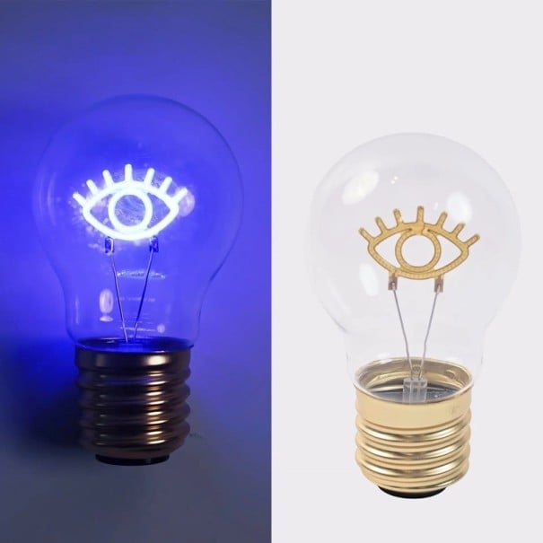 Lampa LED spirală cu filament A70 5 V 2–5 W 7 x 12,5 cm Capac din sticlă și soclu din aluminiu auriu Lumină albă caldă 2700 K Iluminat decorativ 1