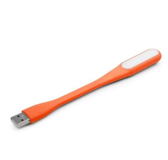 Lampă LED USB flexibilă J3146 portocale
