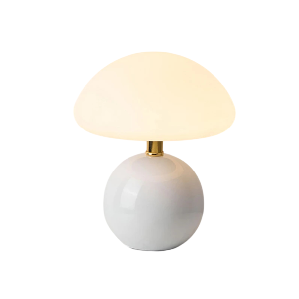 Lampada decorativa da tavolo 20 x 22 x 12 cm 24W alimentazione USB Design moderno per spazi domestici e lavorativi Lampada da tavolo elegante con illuminazione LED bianco