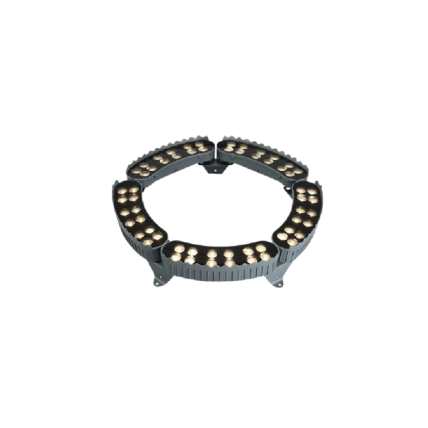Lâmpada LED de anel exterior para árvore 12 W 220 V à prova de água diâmetro 310 mm com luz roxa para iluminar o jardim e o parque 1