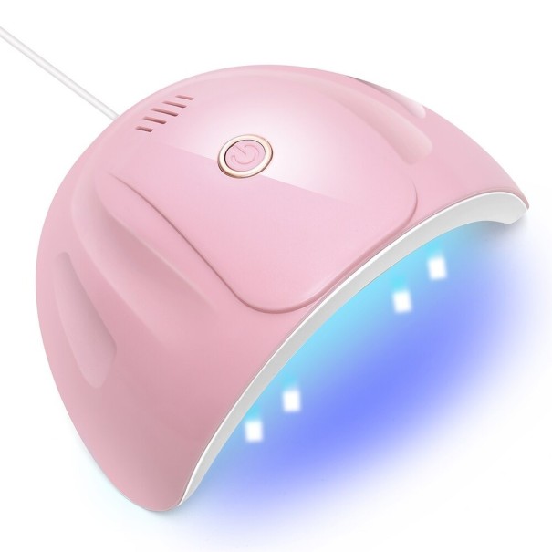 Lâmpada UV/LED para unhas 54 W J252 rosa