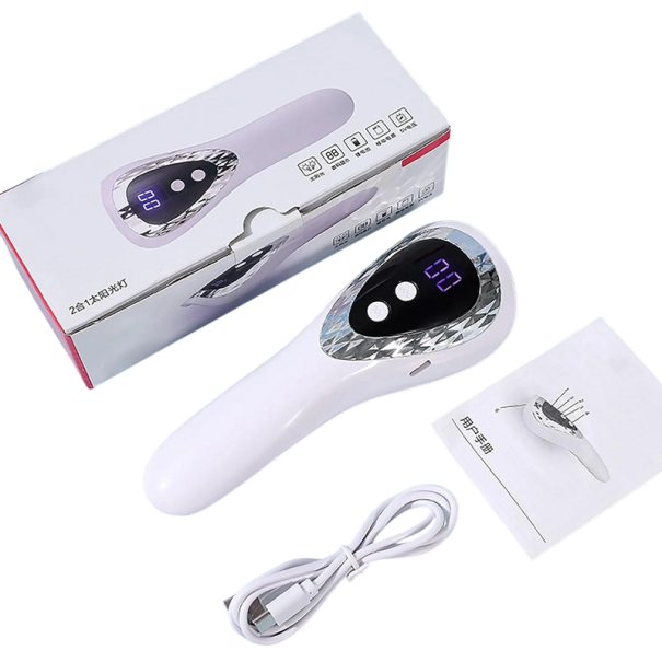 Lampada UV LED USB per unghie 18W Compatta asciugatrice per smalto gel Mini luce indurente per manicure e pedicure 1