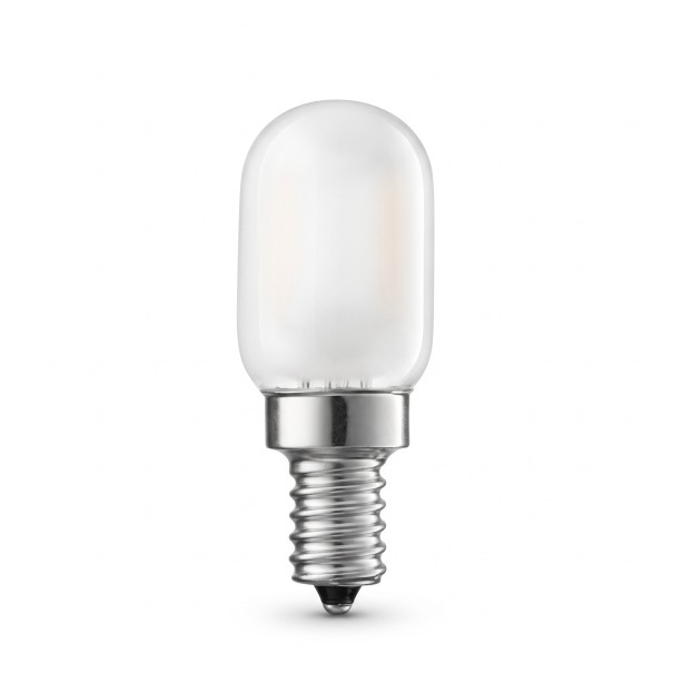 Lampadina LED dimmerabile opaca T22 E14 Forma tubolare 1 W 220–240 V 55 x 22 mm Vetro bianco latte Bianco caldo 2700 K Per lampade e apparecchi 1