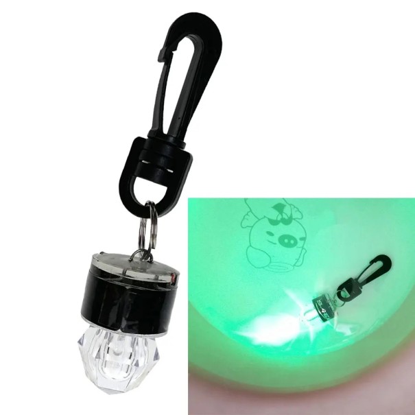 Lampe de signalisation étanche pour l'eau 2,54 x 4,3 cm Plongée jusqu'à 60 m Activation automatique dans l'eau Autonomie jusqu'à 300 heures Lampe LED de sécurité pour plongeurs 1