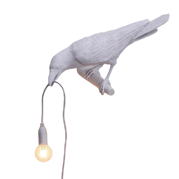 Lampe en forme de corbeau 2
