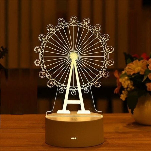 Lampe mit 3D-Illusion 11