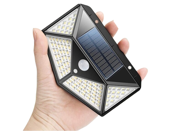 Lampe solaire murale avec capteur de mouvement 2 pièces 1