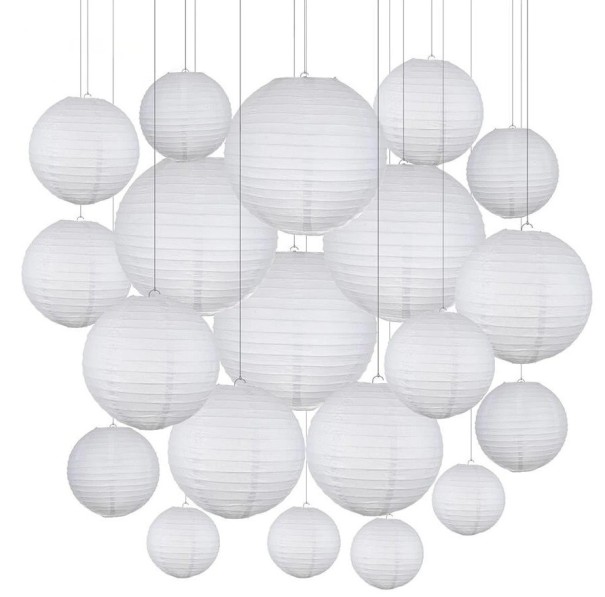 Lampione di carta 30 pz 1