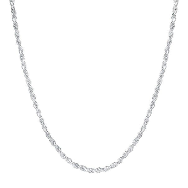 Łańcuszek skręcony damski D232 45 cm