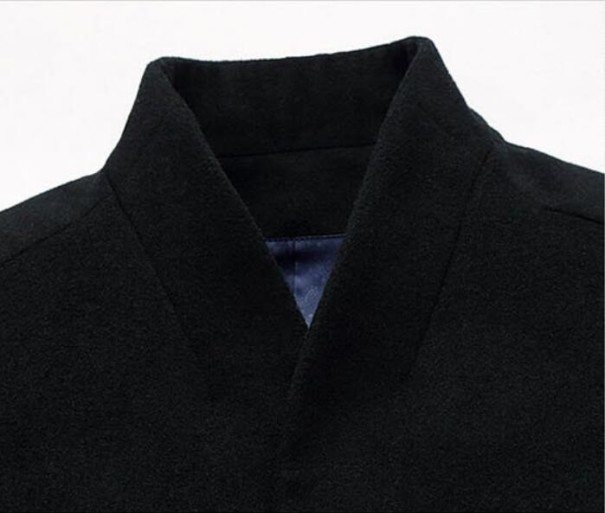 Lång elegant kappa för män J977