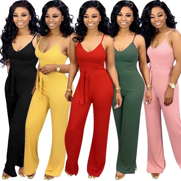 Lång jumpsuit för kvinnor G176