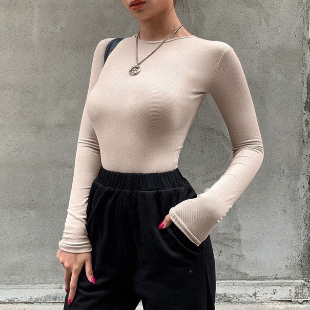 Långärmad bodysuit för kvinnor B684