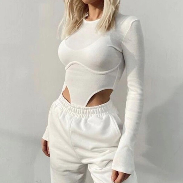 Långärmad bodysuit för kvinnor B707