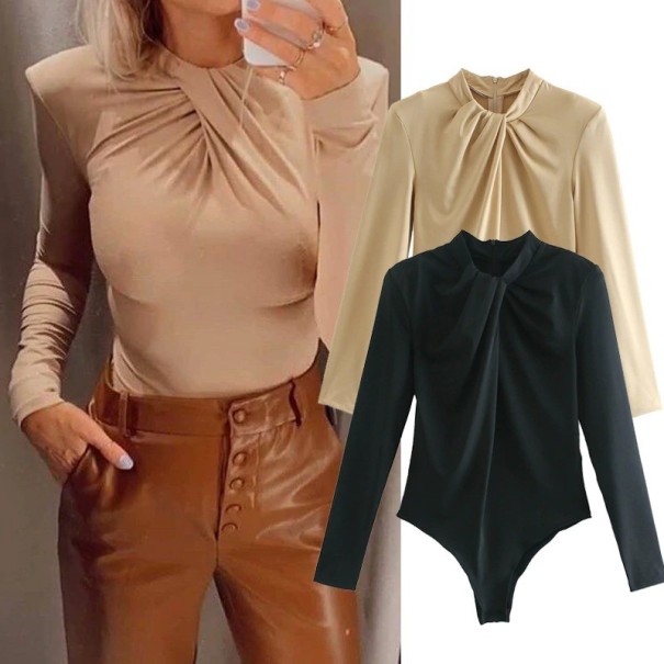 Långärmad bodysuit för kvinnor B727