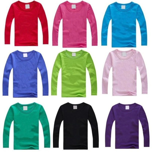 Långärmad T-shirt för barn B1534