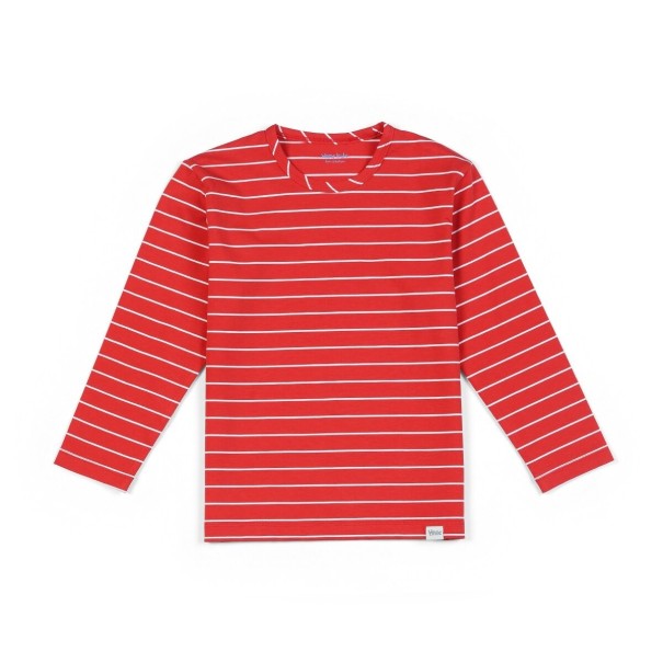 Långärmad T-shirt för barn T2549 röd 5
