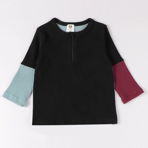 Långärmad T-shirt för barn T2550 9-12 månader
