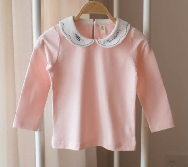 Långärmad T-shirt för tjejer T2524 3 A