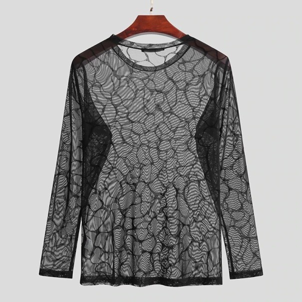 Långärmad T-shirt herr T2215 XL