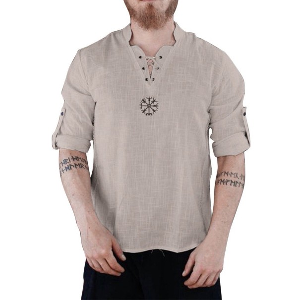 Långärmad T-shirt herr T2243